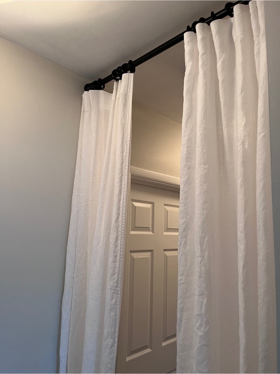 H&M Other - White Linen H&M curtains